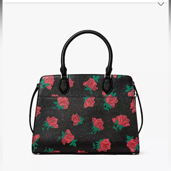 Kate Spade Madison Rose Toss Printed Medium Satchel
COLOR:
Black Multi
NWT - Picture 7 of 16